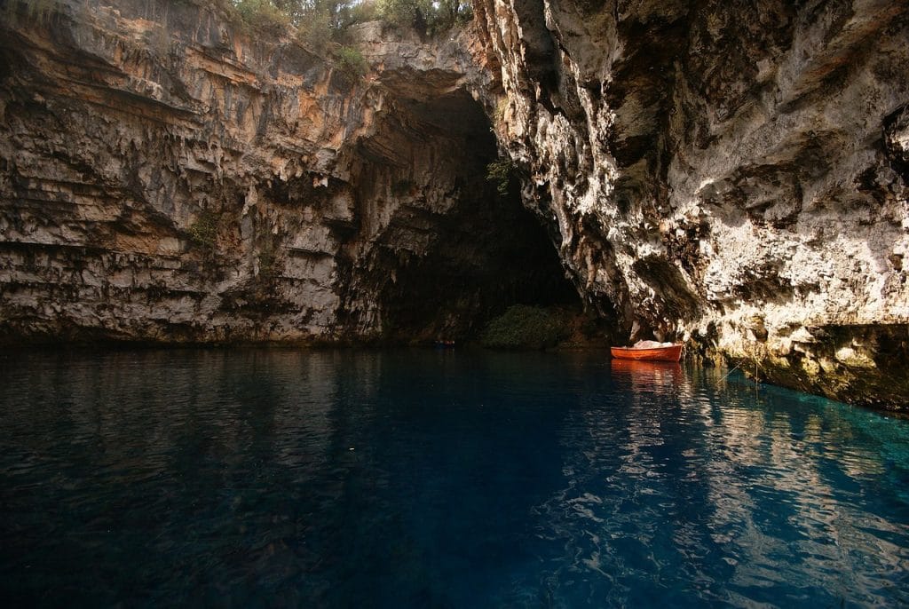 greece, kefalonia, melissani